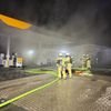 FW-EN: Brand im Tankstellengebäude in Hattingen-Welper - Feuerwehr verhindert Ausbreitung