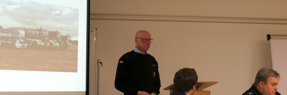 Feuerwehr Kalkar: Treffen der Führungskräfte der Feuerwehr Kalkar