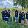 FW Beverungen: Nachwuchsfeuerwehr im Einsatz für die Natur / Kinderfeuerwehrgruppe Herstelle setzt farbenfrohes Zeichen für den Umweltschutz