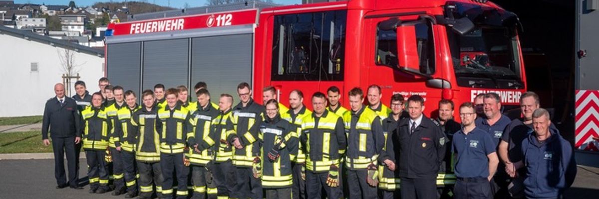FW Finnentrop: Drittes Modul der feuerwehrtechnischen Grundausbildung erfolgreich beendet