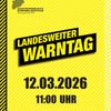FW-BOT: Landesweiter Warntag am 12.03.2026