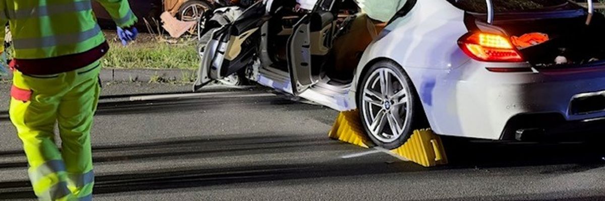 FW Paderborn: Verkehrsunfall mit zwei beteiligten Pkw am George-Marschall-Ring