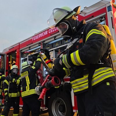FW Celle: Einsatzübung bei den Celler Werkstätten der Lebenshilfe