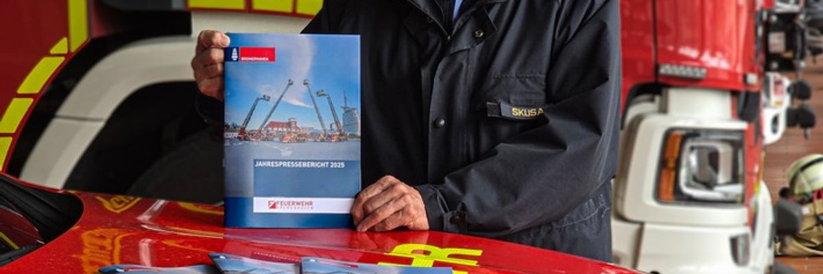 FW Bremerhaven: Feuerwehr Bremerhaven veröffentlich den Jahrespressebericht 2025