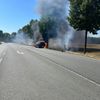 FW Petershagen: PKW Brand auf der B482