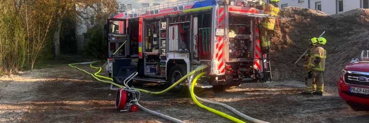 FW Paderborn: Gemeldeter Wohnungsbrand am Heilandsfrieden