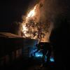 FW Lehrte: Feuer in Kleingartenkolonie