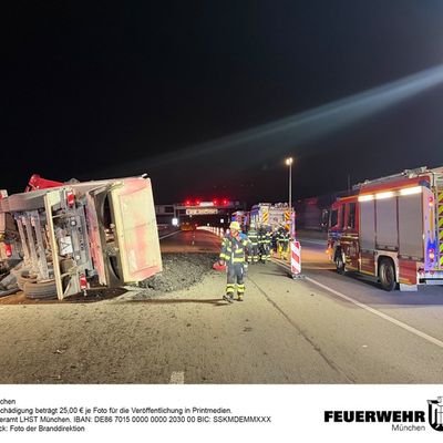 FW-M: Wochenendrückblick der Feuerwehr München für den 24. bis 26. April 2026