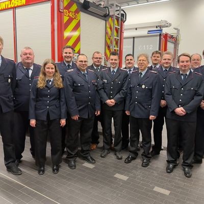 FW-OLL: Generalversammlung der Feuerwehr Huntlosen