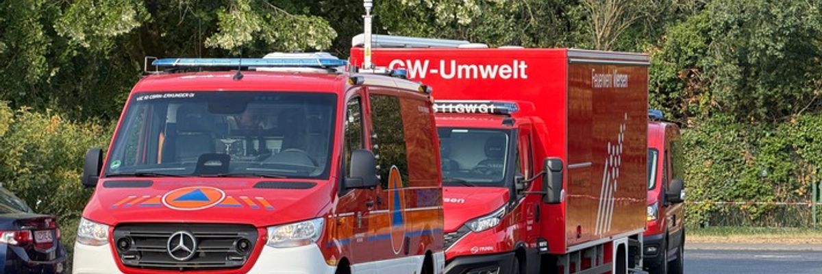 FFW Schwalmtal: Korrekturmeldung: Gefahrstoffeinsatz in einem Industriebetrieb in Waldniel