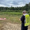 FW Rösrath: 2. Folgemeldung zum Waldbrand in der Wahner Heide - Löscharbeiten wieder aufgenommen