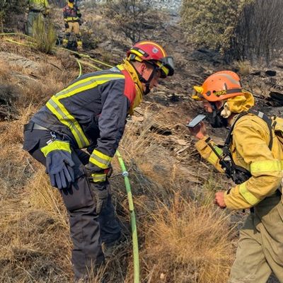 FW-BN: Erfolgreicher Abschluss des Waldbrandeinsatzes des NRW-Waldbrandmoduls GFFF-V DE1 in Spanien
