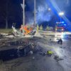 FW Hannover: Brennender PKW nach Verkehrsunfall