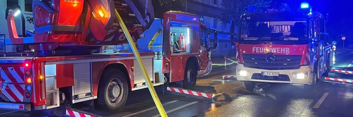 FW-E: Brand in Restaurant im Essener Stadtkern - Betreiber leicht verletzt