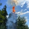KFV-CW: Waldbrand in Enzklösterle / Große Entfernungen für Wasserversorgung