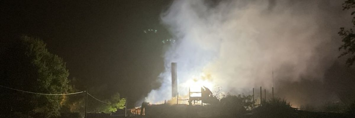 FW-DO: FW-DO: Ergänzung zur Meldung Brand eines landwirtschaftlichen Anwesens in Dortmund - Erneuter Brand in der Nacht