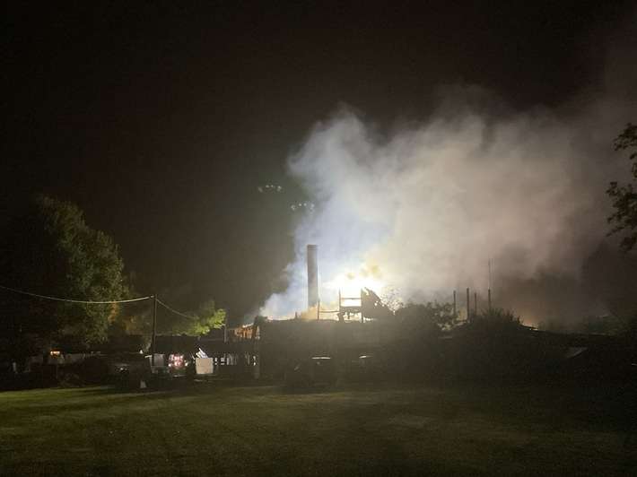 FW-DO: FW-DO: Ergänzung zur Meldung Brand eines landwirtschaftlichen Anwesens in Dortmund - Erneuter Brand in der Nacht
