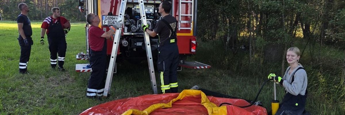FW Lüchow-Dannenberg: +++ Angenommene Waldbrandsituation in Lüchow-Dannenberg +++ Kaltstart für die Kreisfeuerwehrbereitschaft +++