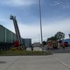 FW-ROW: Feuer auf dem Dach einer Logistikhalle