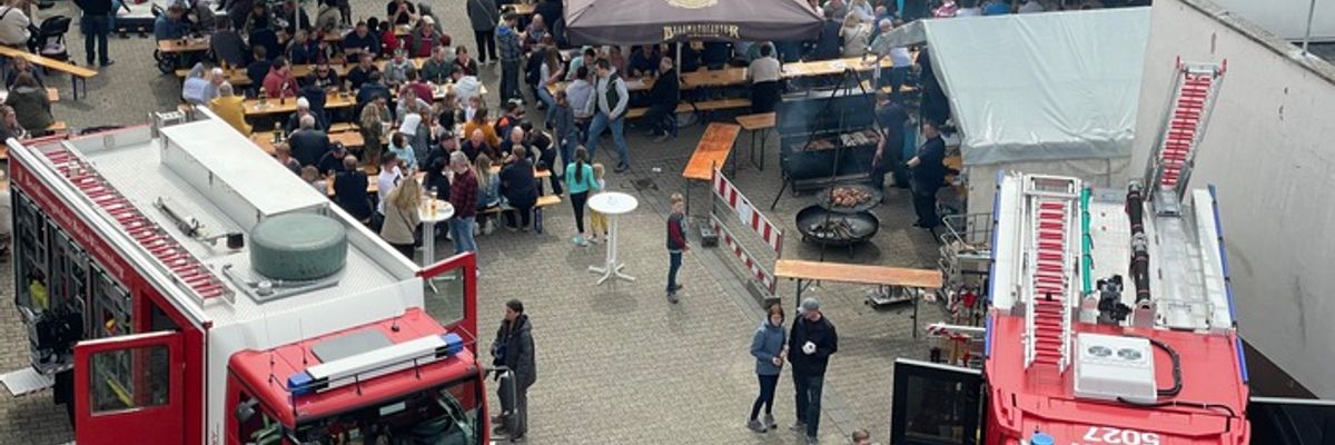 FW Weinheim: Blaulichtmeile in Sulzbach - Feuerwehr lädt zum Tag der offenen Tür