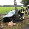 FW-ROW: Schwerer Verkehrsunfall auf der K119 - Fahrer schwer verletzt