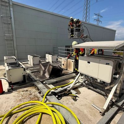 FW Stockach: Brand am Gebäude