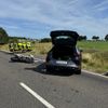 FW VG Westerburg: Schwerer Verkehrsunfall auf Bundesstraße 255 - Motorrad kollidiert mit PKW