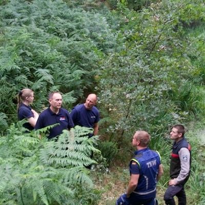 FW Kranenburg: Gemeinsame Übung wird zum Ernstfall: Feuerwehr und THW bewähren sich im Einsatz