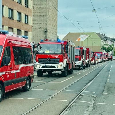 FW Hünxe: Überörtliche Hilfeleistung im Stadtgebiet Krefeld