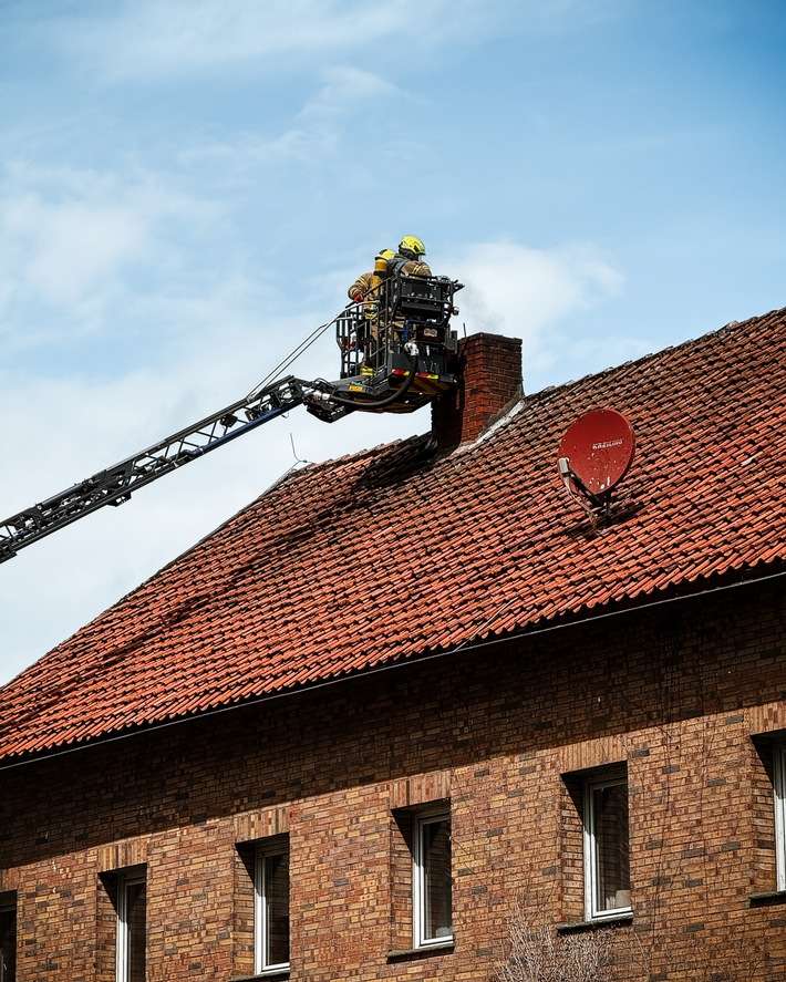 FW-DT: Kaminbrand im Ortsteil Mosebeck