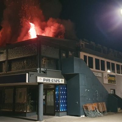 KFV Sigmaringen: Einsatzstelle: Offener Dachstuhlbrand am Boulay-Platz in Mengen 01.01.2026