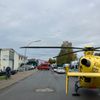 FW Datteln: Rettungshubschrauber - Landung in Datteln