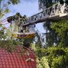 FW-SE: beginnender Dachstuhlbrand nach Blitzeinschlag