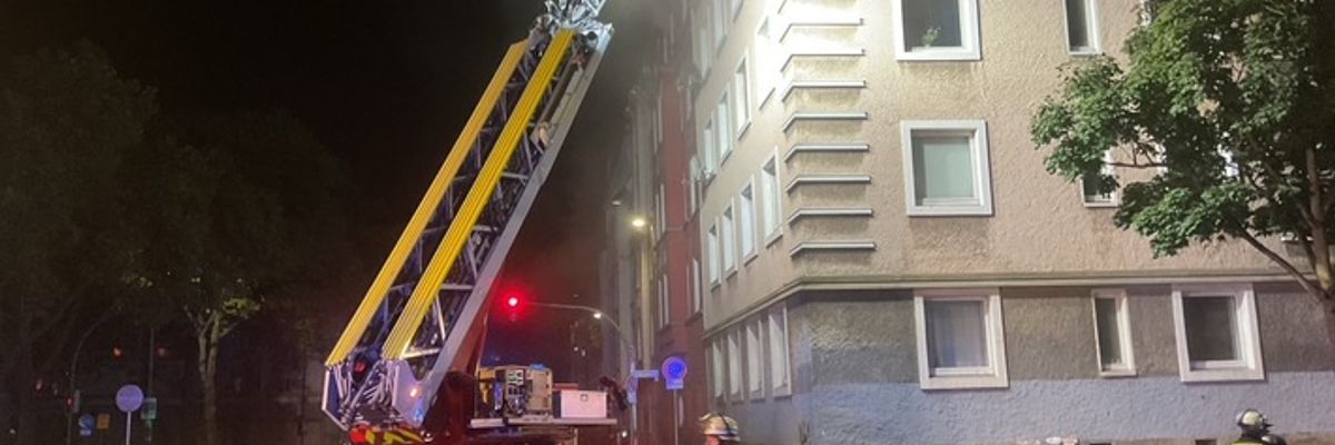 FW-DO: Kellerbrand in Dortmunder Nordstadt