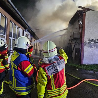 KFV Sigmaringen: 17.06.2026 Brand Industriegebäude in Neufra