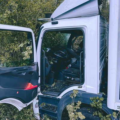 FW-DT: Alleinunfall mit LKW