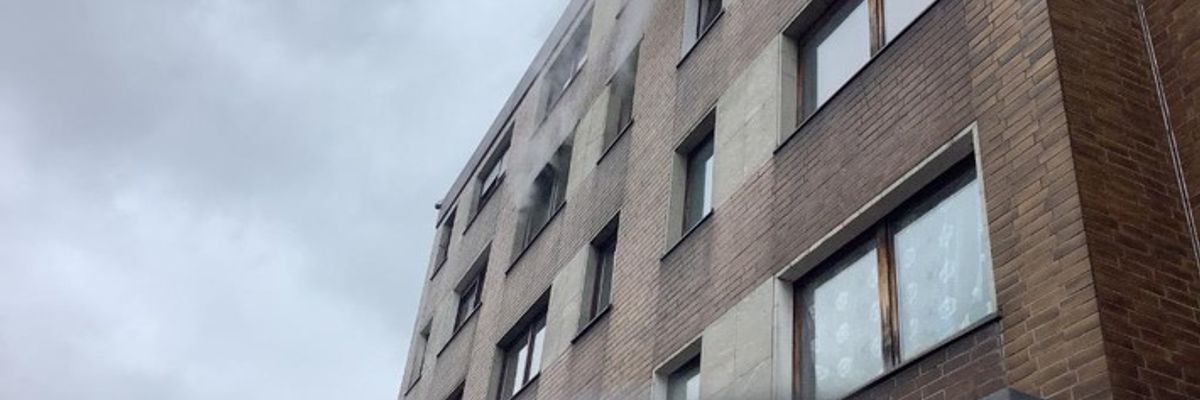 FW-OB: Entstehungsbrand in Küche