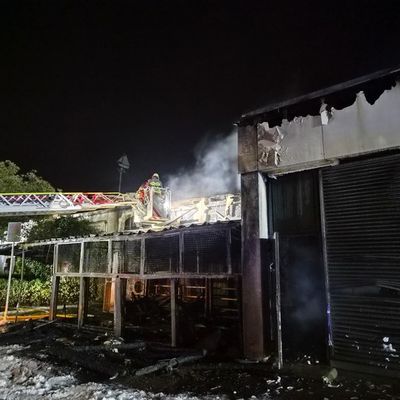 FW Norderstedt: Brand in der Europaallee-Passage