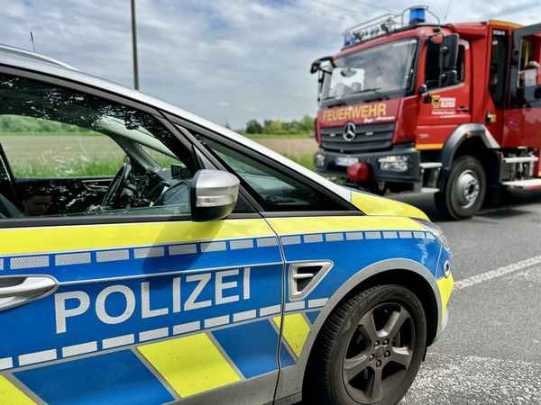 FW Alpen: Pkw gegen Strommast