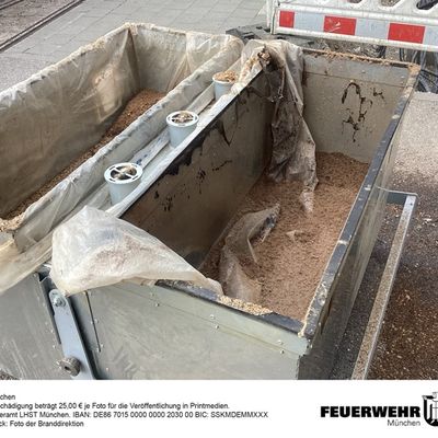 FW-M: Starke Verrauchung durch brennende Holzspäne (Neuhausen)