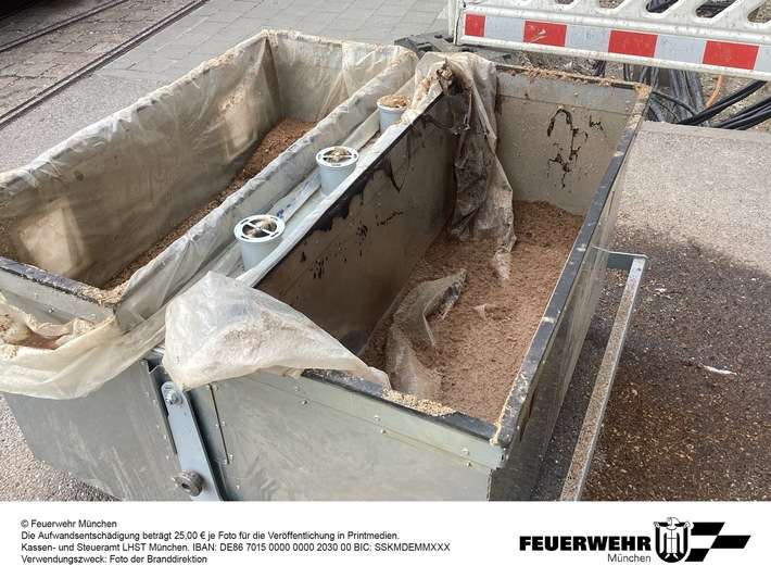 FW-M: Starke Verrauchung durch brennende Holzspäne (Neuhausen)