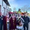 FW-GL: Dreimol "Gläbbisch Alaaf" op de Füürwaach - Bergisch Gladbacher Dreigestirne zu Gast bei der Feuerwehr
