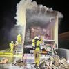 FW VG Asbach: LKW-Brand auf der A3 - Feuerwehr mehrere Stunden im Einsatz