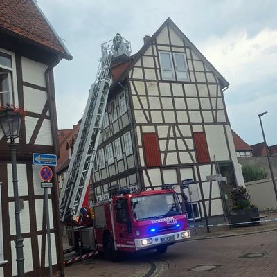FW Celle: Wetterbedingte Einsätze am Donnerstag