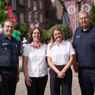 FW-LFVSH: Nachwuchs-Feuerwehrleute trotzen beim 19. Aktionstag im HANSA-PARK den heißen Temperaturen