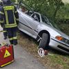 FW-Schermbeck: PKW im Graben
