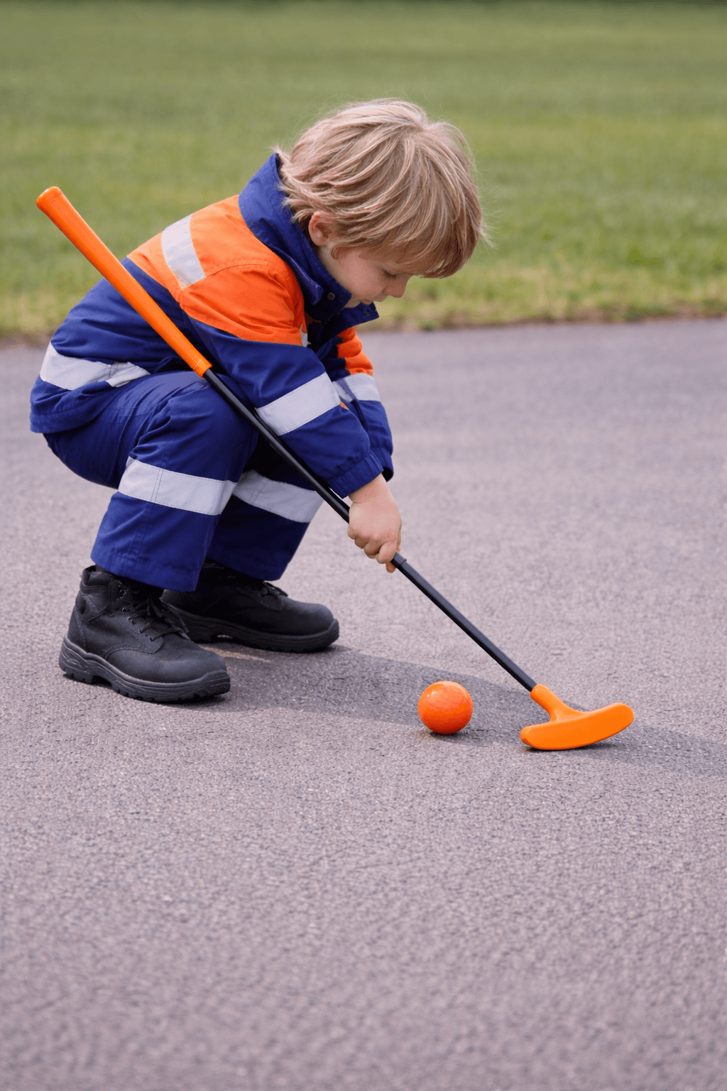 Minigolf in der Kinderfeuerwehr