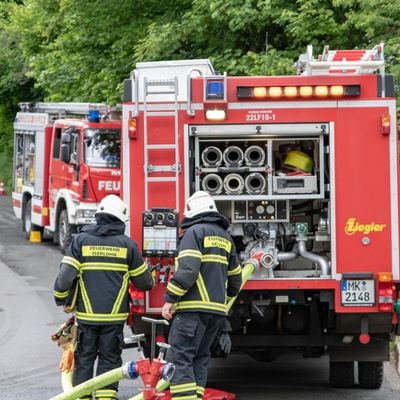 FW-MK: Löschzug Süd übt mit dem DRK den Ernstfall