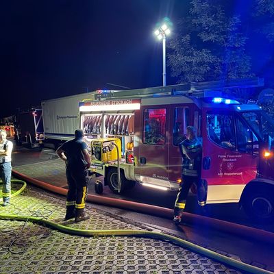 FW Stockach: Unwettereinsatz in Moos