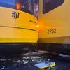 FW Dresden: Verkehrsunfall zwischen zwei Straßenbahnen - sechs Verletzte